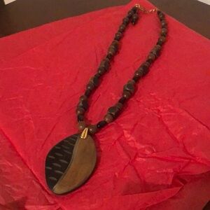 Handmade Wooden Necklace